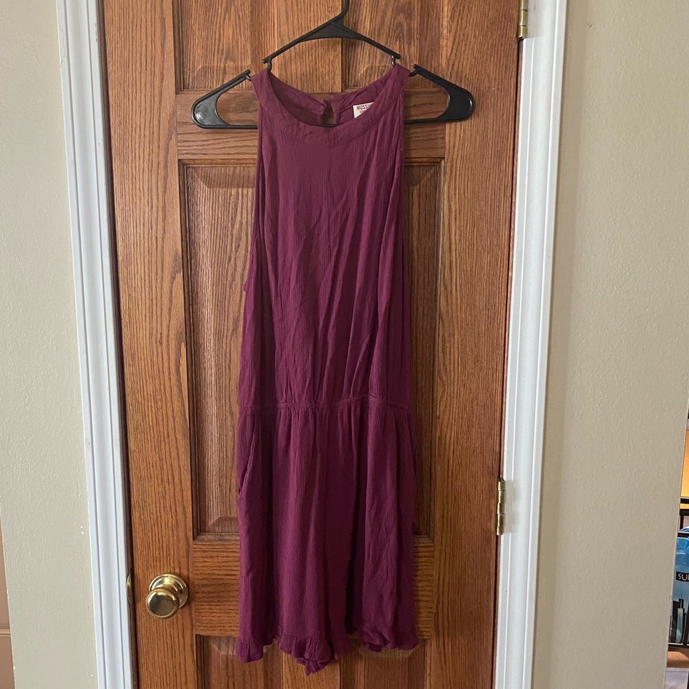 Maroon romper